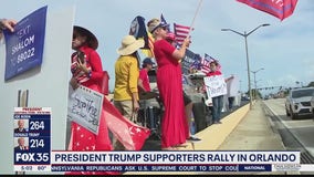 Trump supporters hold protest over vote county