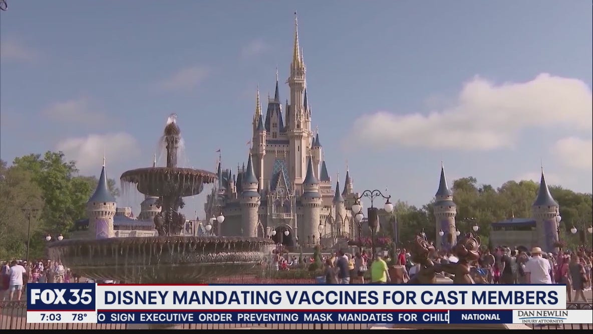 Disney mandating vaccines for cast members