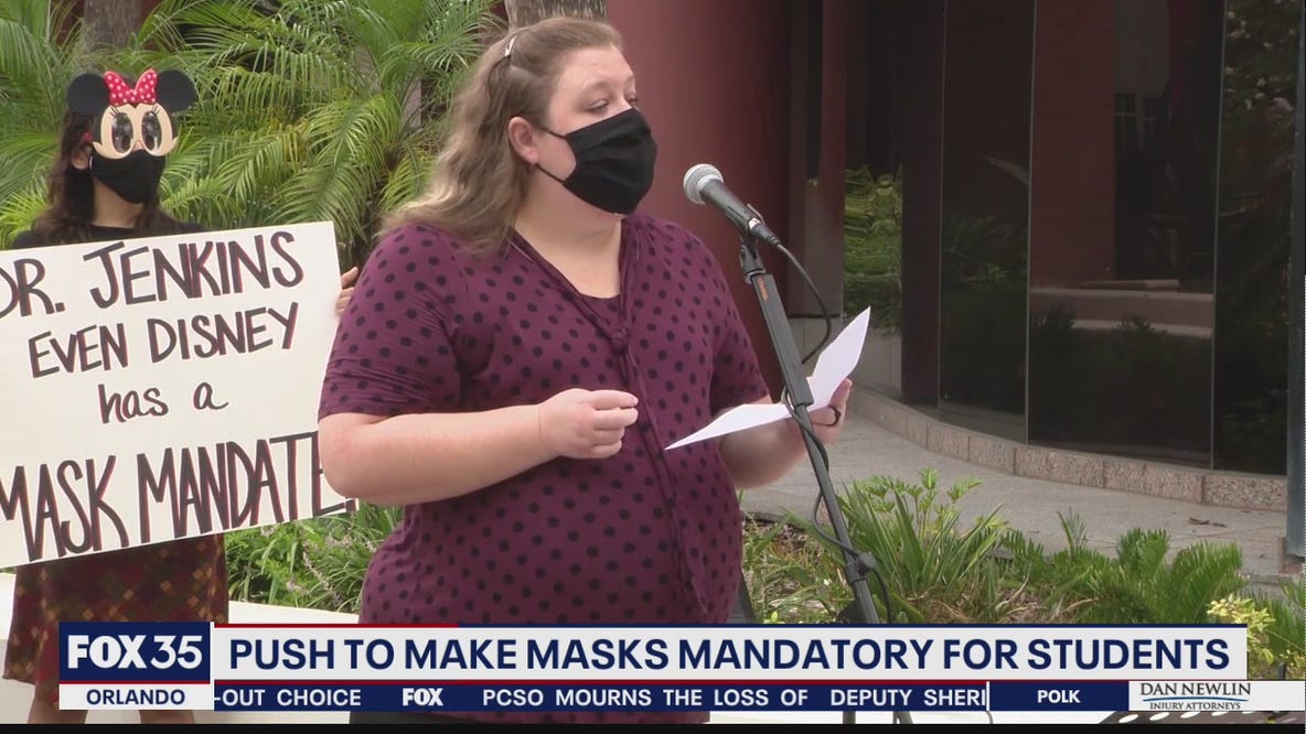 Orange County teachers rally for mask mandate