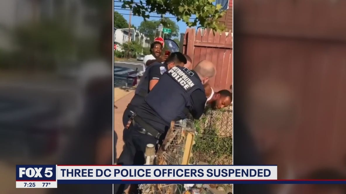 3 DC police officers suspended