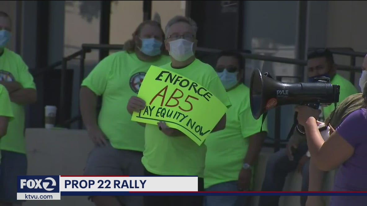 Rideshare drivers, gig-economy workers demand Uber and Lyft obey AB5, immediately reclassify workers as employees