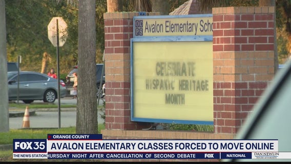 Avalon Elementary classes forced to move online