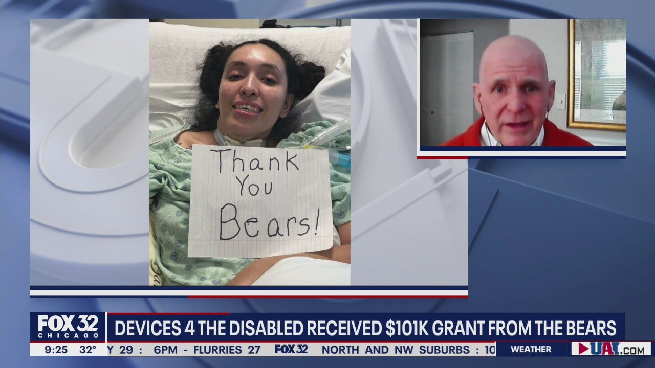 Devices 4 The Disabled wins 101,000 grant from the Chicago Bears FOX