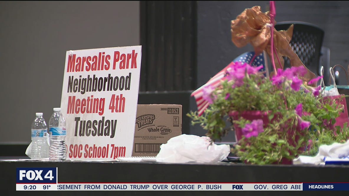Dallas police chief meets with Oak Cliff community members after 87-year-old's murder