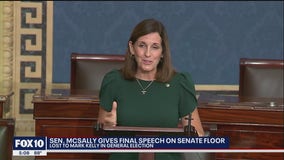 Senator Martha McSally gives final speech on Floor of US Senate
