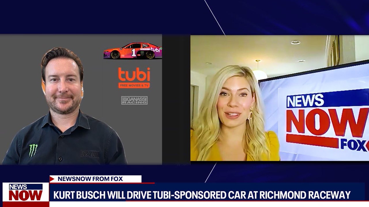 NASCAR champion Kurt Busch will drive in Tubi sponsored car