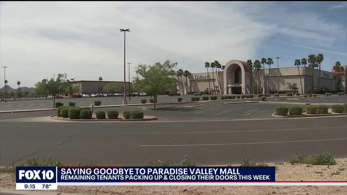 Businesses moving out of Paradise Valley Mall as closure nears