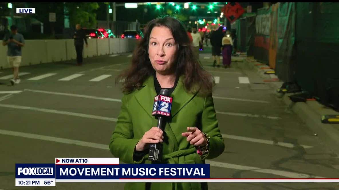 Movement electronic music festival, Deadly shooting on Plainview in Detroit, Woman killed in Brighton crash and more