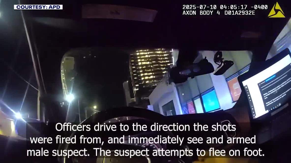 WATCH: Man arrested after alleged unprovoked shooting
