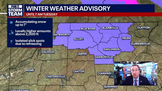 Monday Night Weather Update