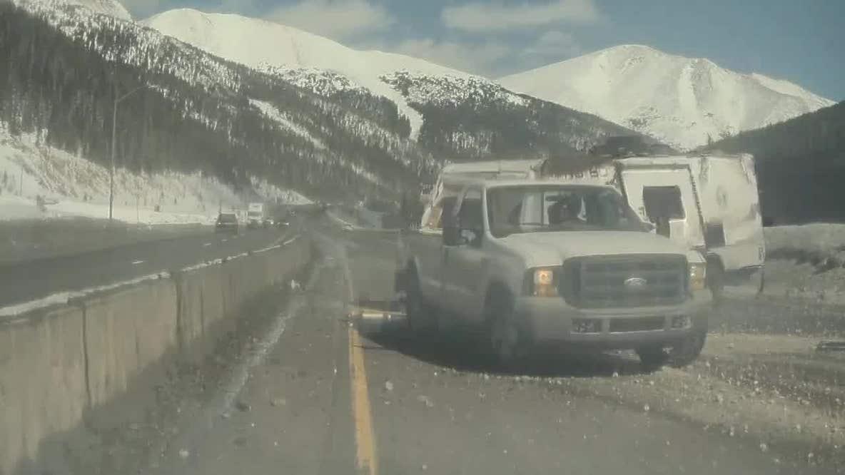 Dashcam captures dramatic crash