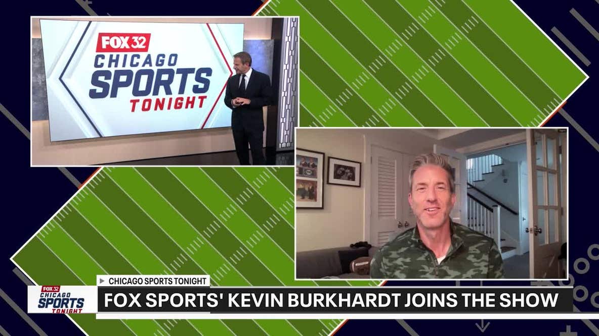 Kevin Burkhardt talks Bears-Vikings, Caleb Williams and his wild World Series turnaround