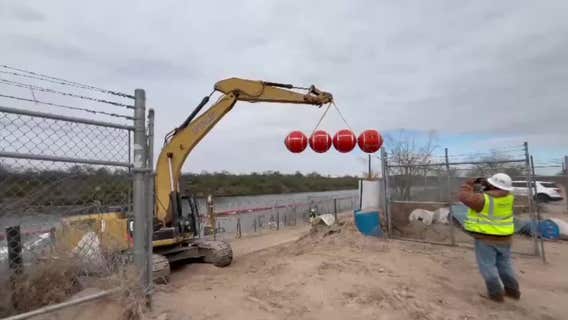 Department of Homeland Security putting 17 miles of barriers into Rio Grande