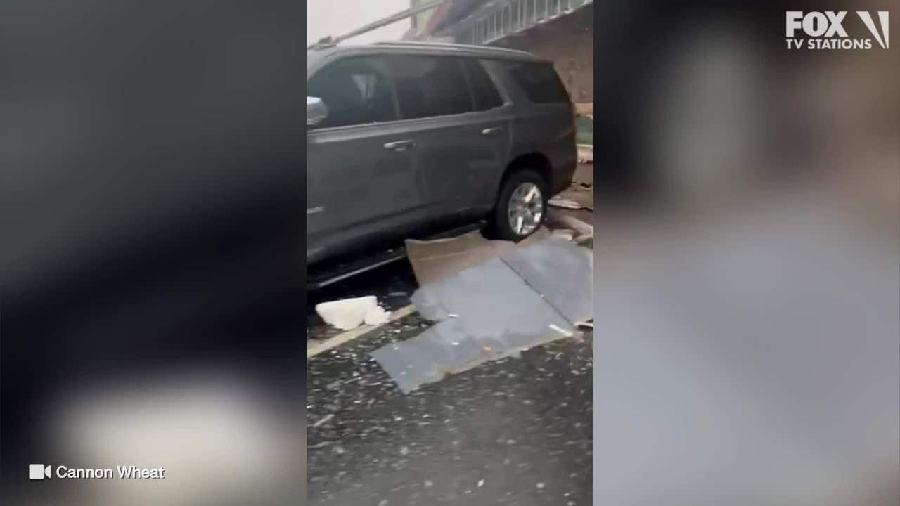 Roof ripped off Irving car dealership FOX 4 DallasFort Worth