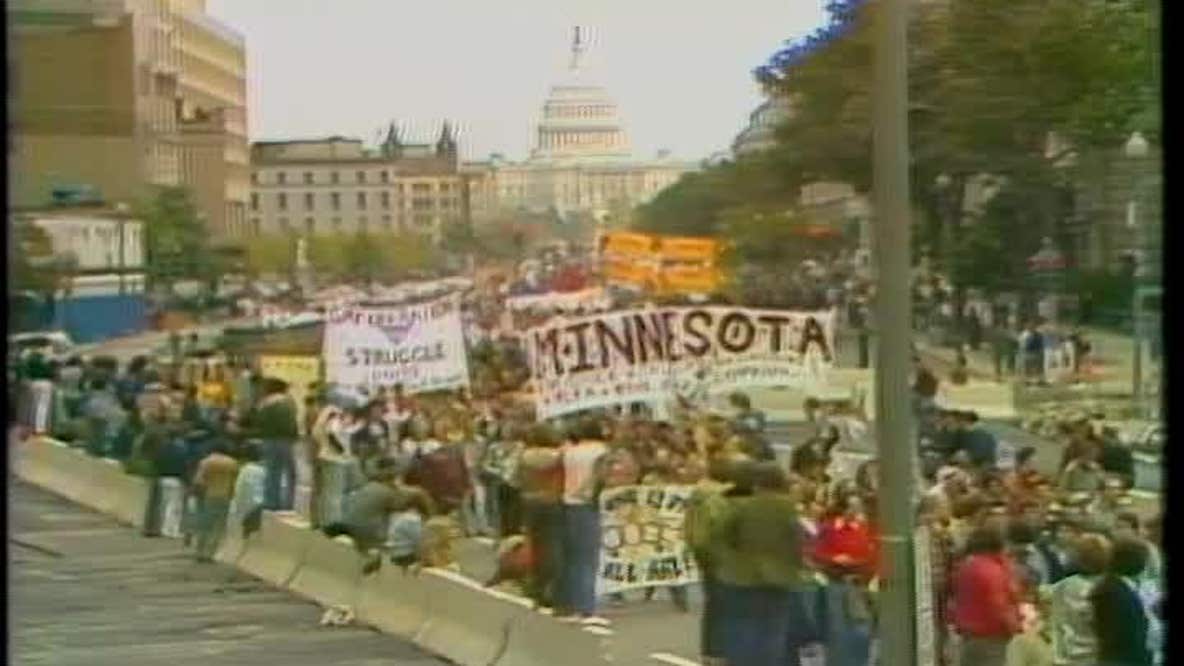 1979 Gay Rights March in Washington D.C.