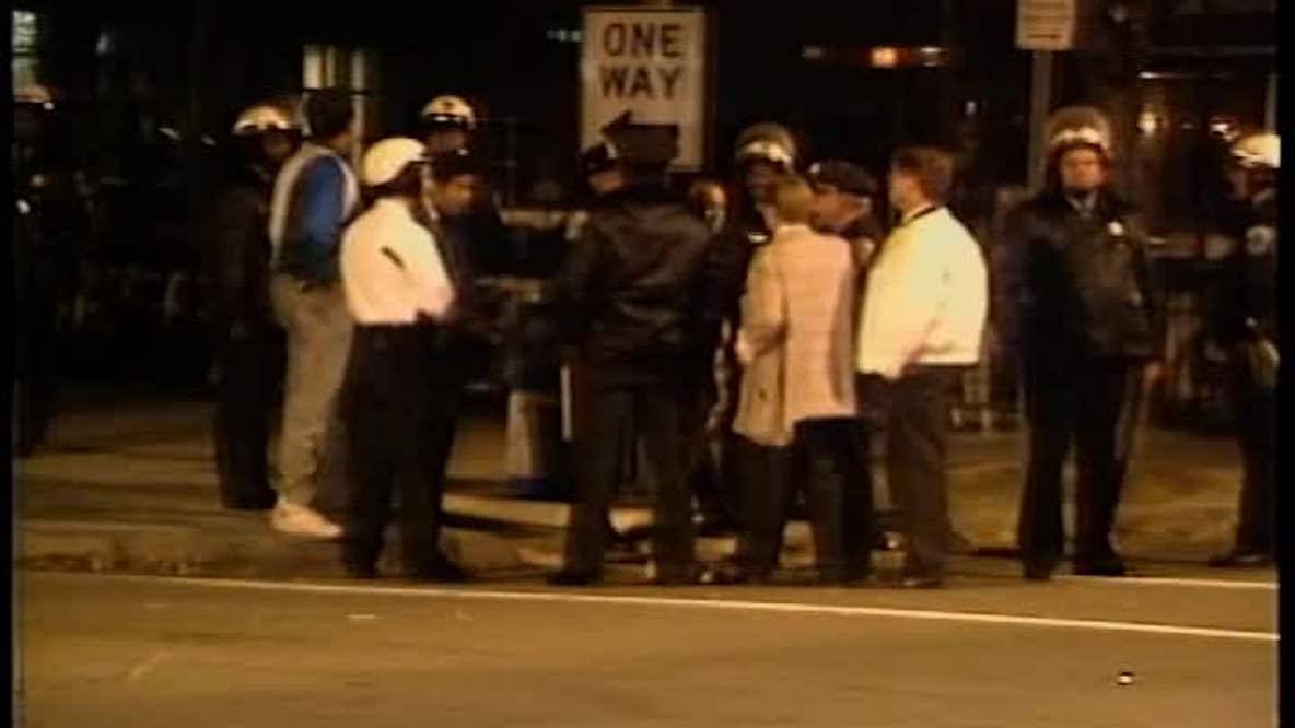1991 High Heel Race: Police accused of using excessive force