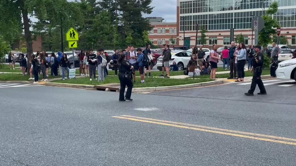 Walt Whitman High School evacuated following "reported threat" in Maryland