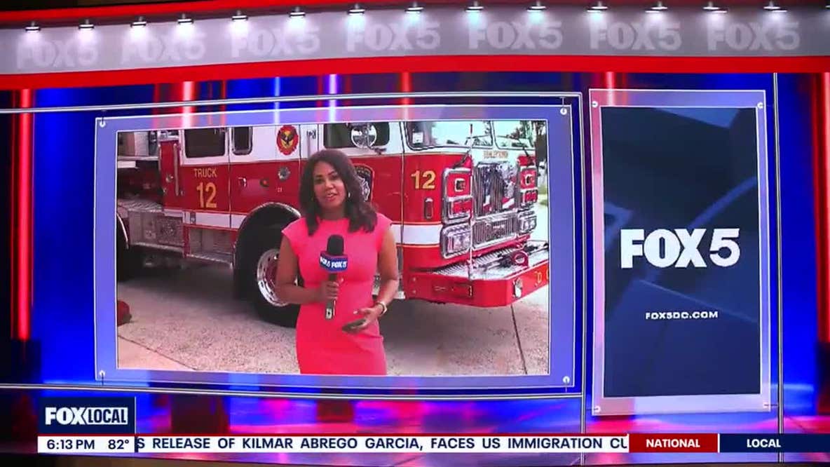 DC firefighters face the heat wave