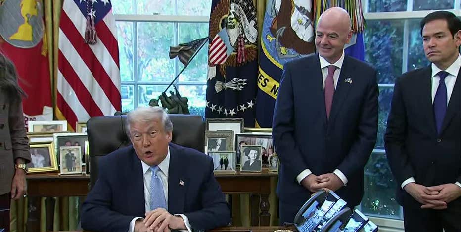 Trump, FIFA President unveil plan to help 2026 World Cup fans get travel visas faster