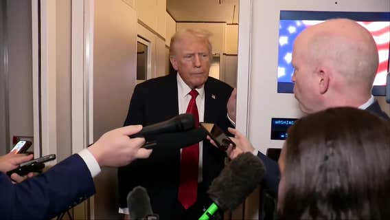 FULL: Trump talks Virginia gubernatorial elections, calls Jay Jones an 'animal' on AF1