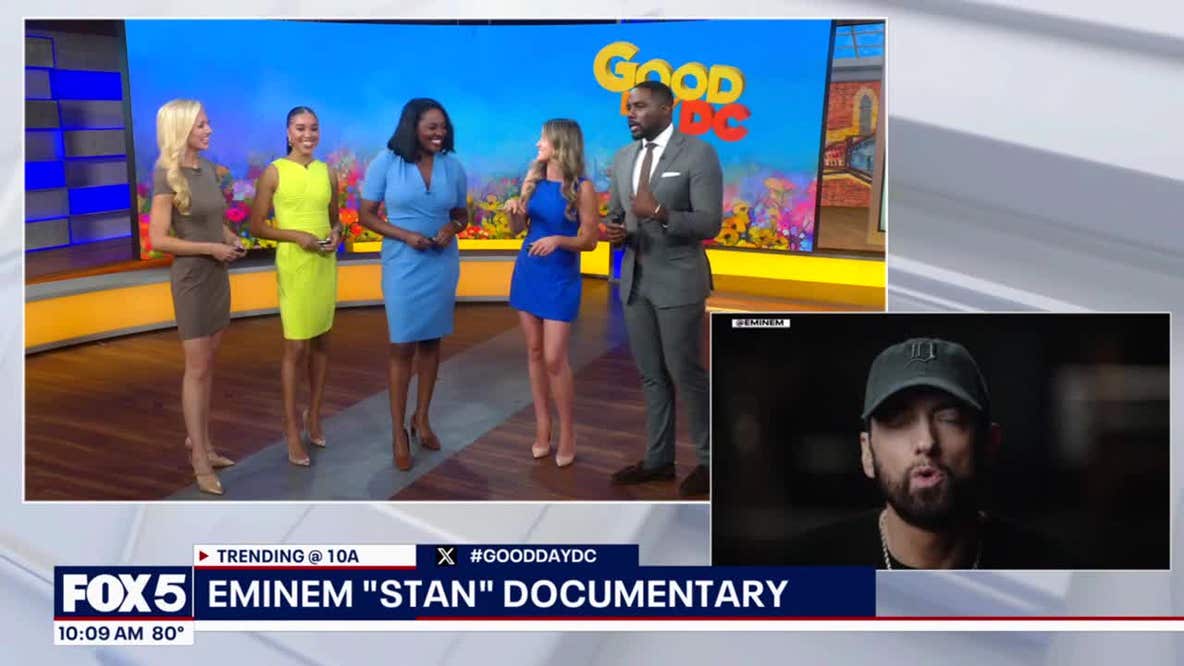 Annie Mae raps "Lose Yourself" on Good Day DC!