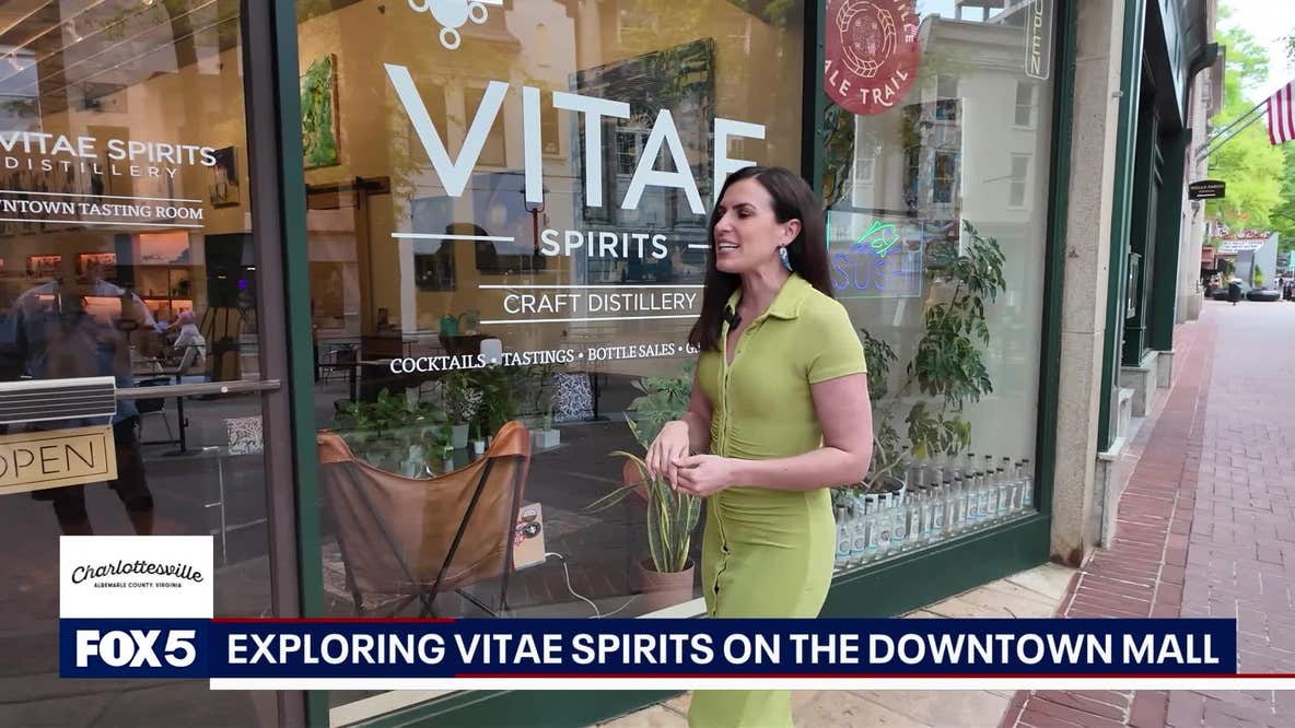 Get a bite to eat at Vitae Spirits on the downtown mall