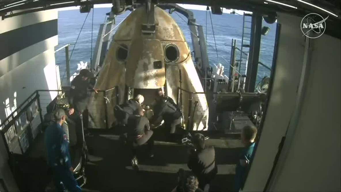 Astronauts Suni Williams, Butch Wilmore back on Earth