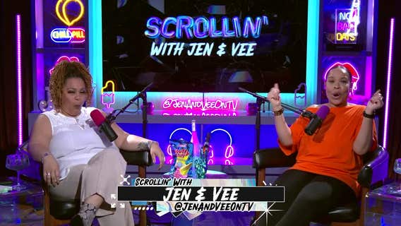 Making it rain from the hospital bed | Scrollin' With Jen & Vee