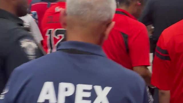 Handcuffed Buffalo Bills Fan Carted Out of Texans Stadium