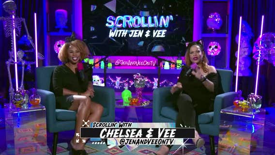 Santa's Got a Side Hustle | Scrollin' With Jen & Vee
