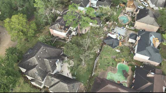 Tornado near Houston damages over 100 homes, officials say