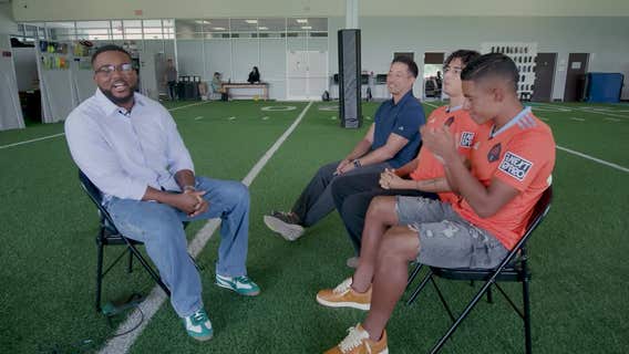 Houston Dynamo players join the show | Houston's Soccer HQ