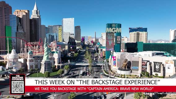 The Backstage Experience with Captain America at Nellis Air Force Base