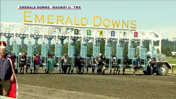 Grandparents go off to the races in Washington