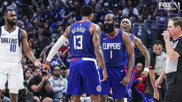 Clippers win Game 1 in playoff series over Mavs