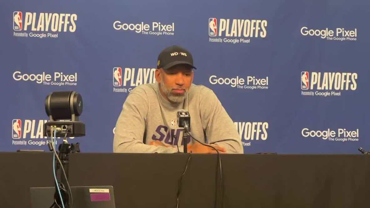 Phoenix Suns head coach Monty Williams speaks ahead of Game 1