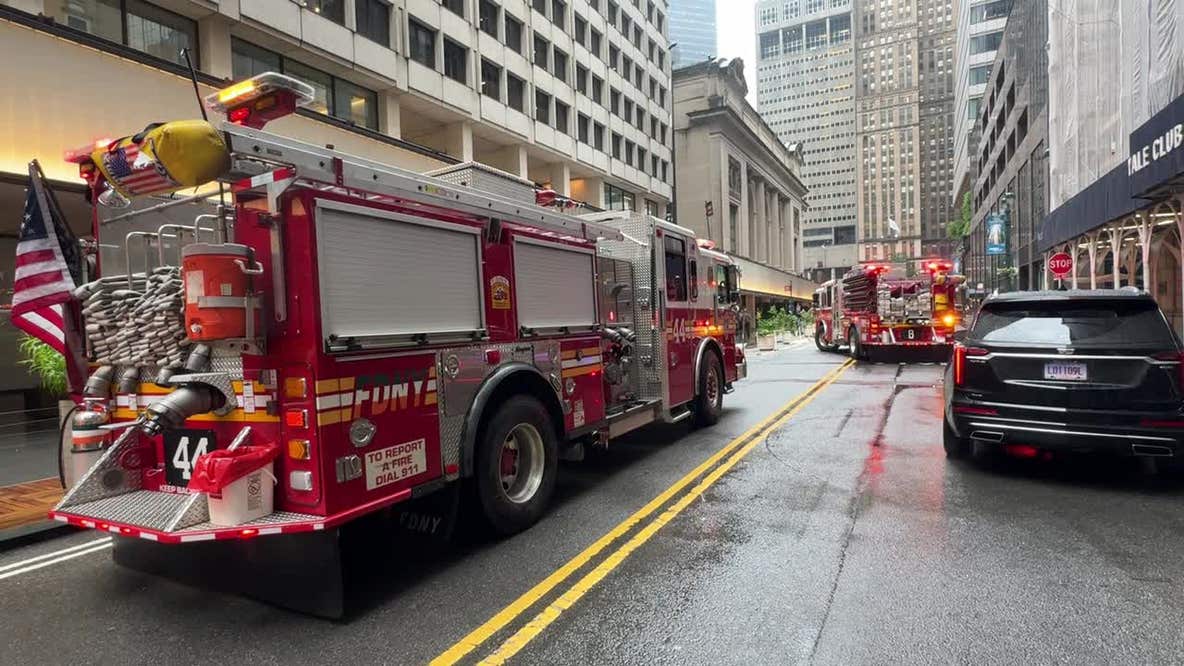Fire at Grand Central Madison