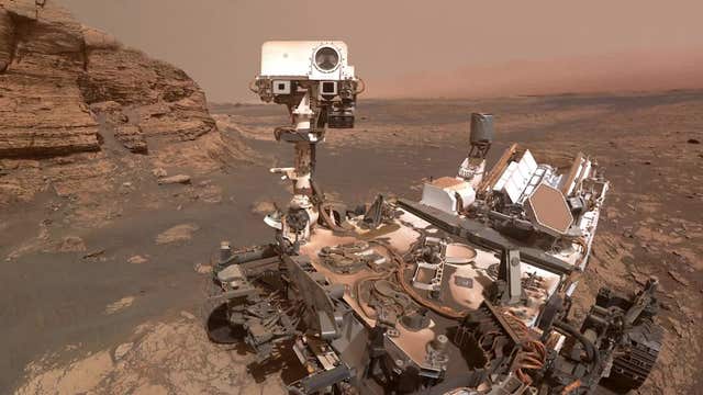 Rock crushed by Mars rover reveals crystals never before seen on Red Planet