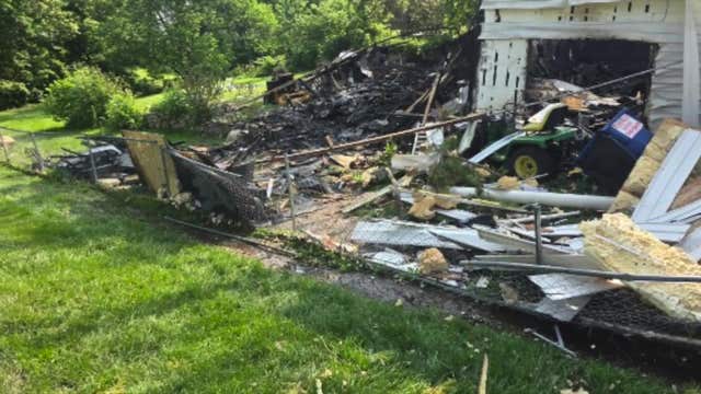 Powerful house explosion caught on camera in Missouri kills 1 person, 1 dog