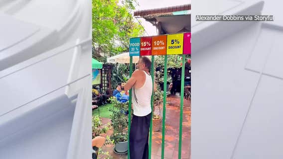 Thailand restaurant offers discounts based on how 'skinny' you are—squeeze for savings!