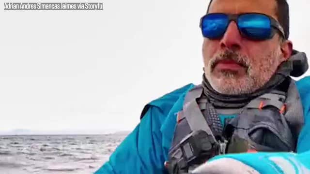 Watch: Kayaker gets swallowed by whale – briefly
