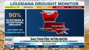 Saltwater intrusion threatens La. drinking water