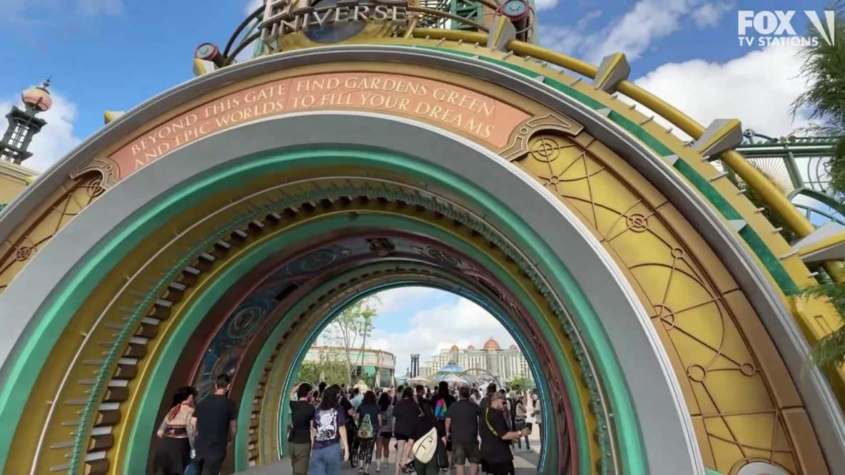Epic Universe's first guest on Opening Day talks experience