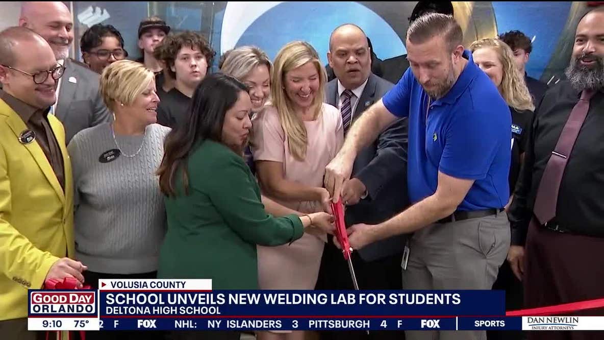 Deltona High unveils new welding lab for students