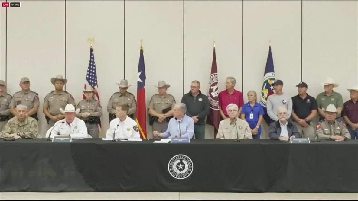 Officials give updates after Texas flooding