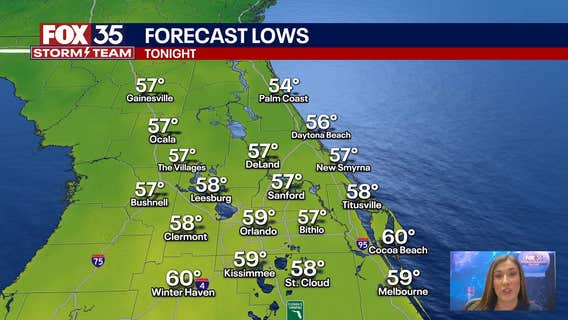 Orlando PM Weather Forecast: January 30, 2025
