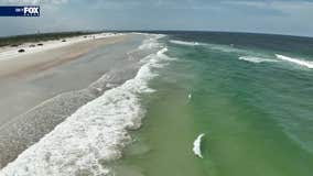 SKYFOX Drone spots sharks at Florida beach