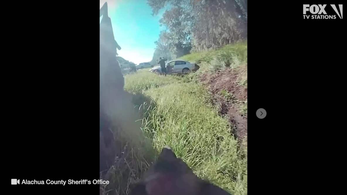 Deputies stop man after wild chase