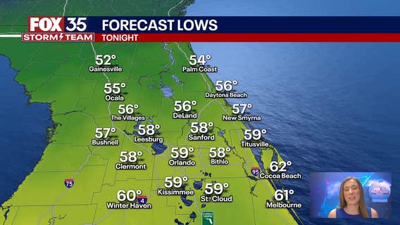 Orlando PM Weather Forecast: February 23, 2025