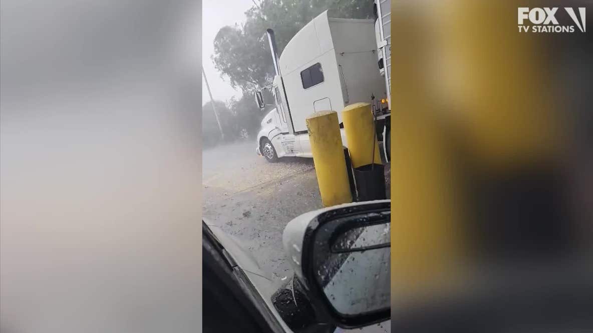 Viewer captures hailstorm in Palm Bay